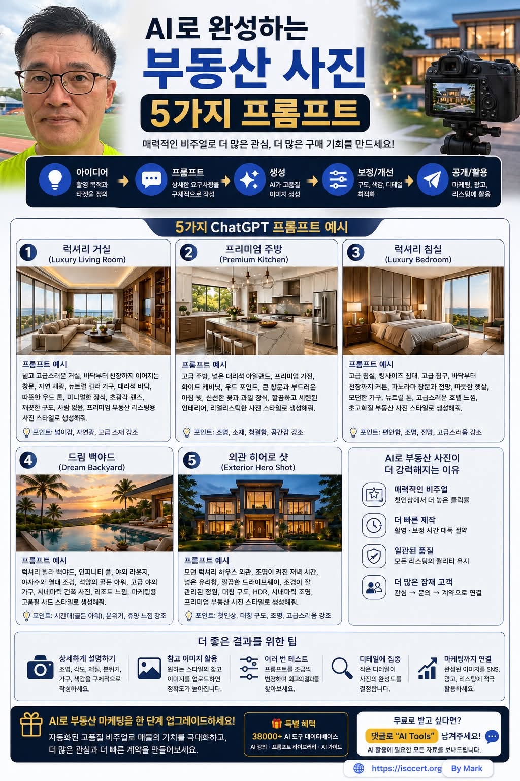 AI로 완성하는 부동산 사진 혁신 인포그래픽
