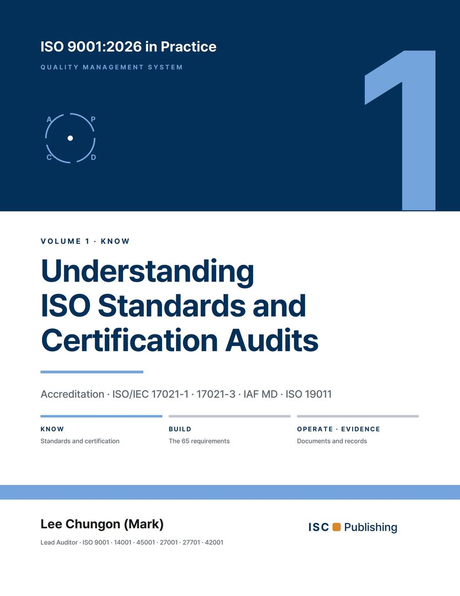 ISO 9001:2026 in Practice · Vol. 1 — Understanding ISO Standards and Certification Audits