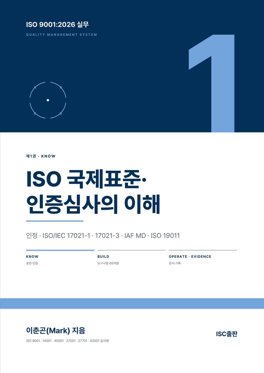 ISO 9001:2026 실무 ① ISO 국제표준·인증심사의 이해